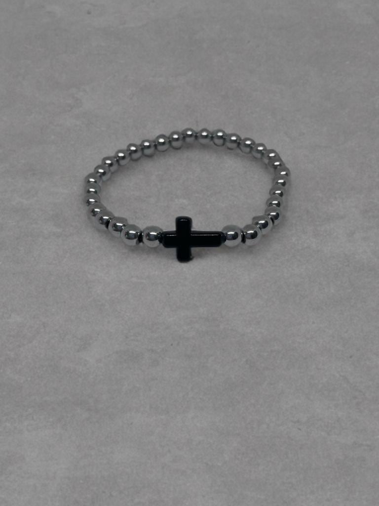 Men’s bracelets, Bead bracelet, Gifts for him, Men’s jewelry, Cross bracelet, Handmade Jewelry, Father’s Day, gifts for boyfriend